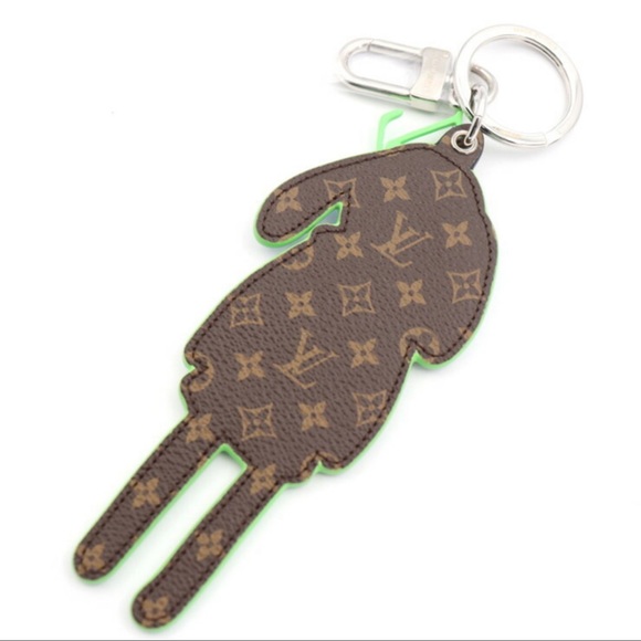 LOUIS VUITTON Porto Cle LV Rabbit Keychain MP2917 Monogram Canvas and Leather - Picture 2 of 6